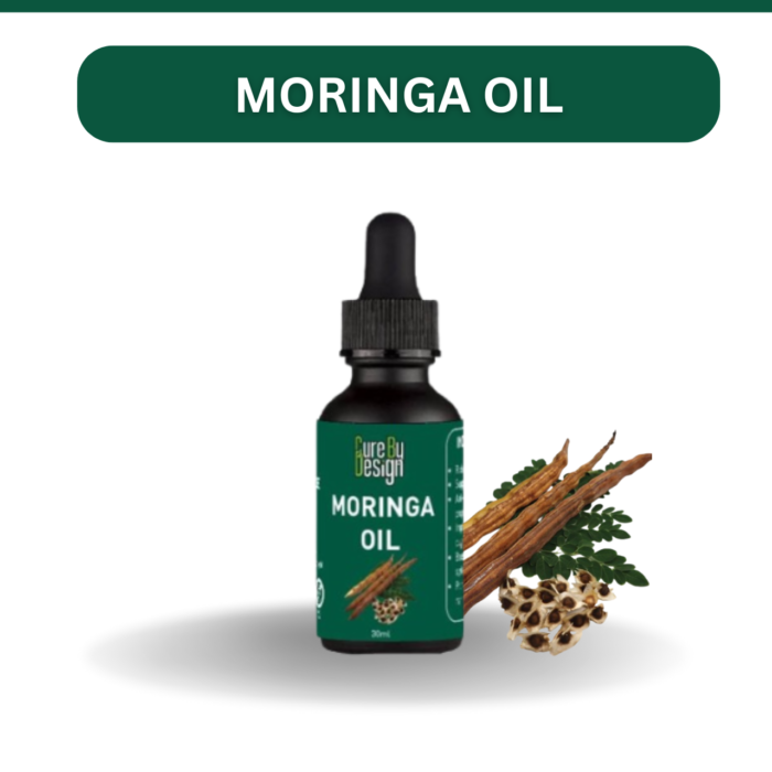 Moringa Oil |  Boost Immunity, Reduce Inflammation, &amp; Nourish Skin - Cure By Design - 30ml