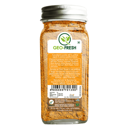 Curry Powder | USDA Organic - Geo-Fresh – 50gm