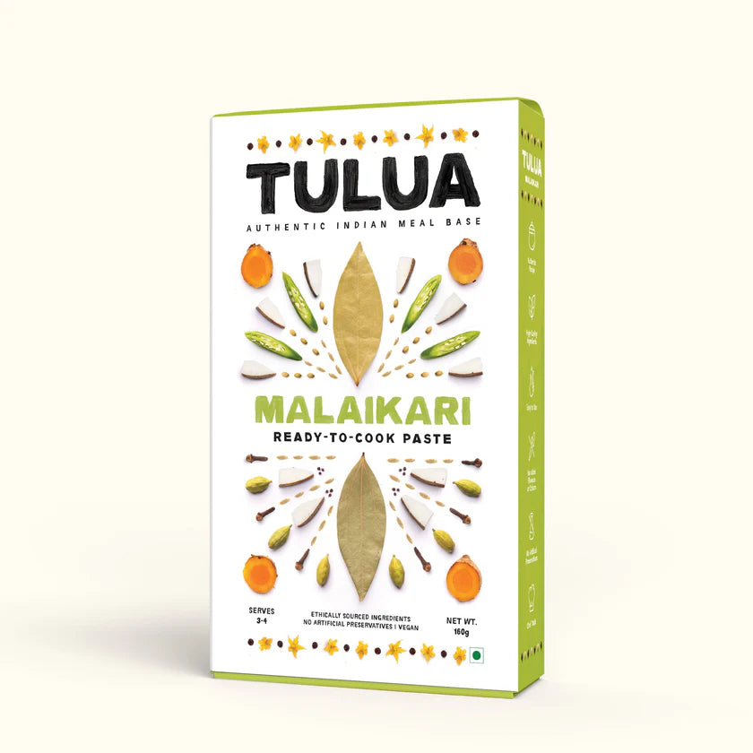 Malaikari | Ready To Cook Paste - Ethically Sourced Ingredients - No Artificial Ingredients - Tulua - 160gm