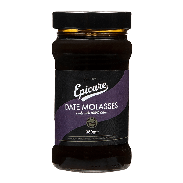 Date Molasses | Made With 100% Date - Delicious In Pastries, Salads And Marinades - No Added Flavours, Colours &amp; No Added Preservatives - Epicure - 380gm