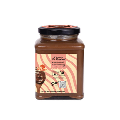 Spread  | Date Chocolate Spread (Creamy) - Vegan, Gluten Free, Dairy Free, High In Protein &amp; No Added Preservatives – Meve Jars – 230gm