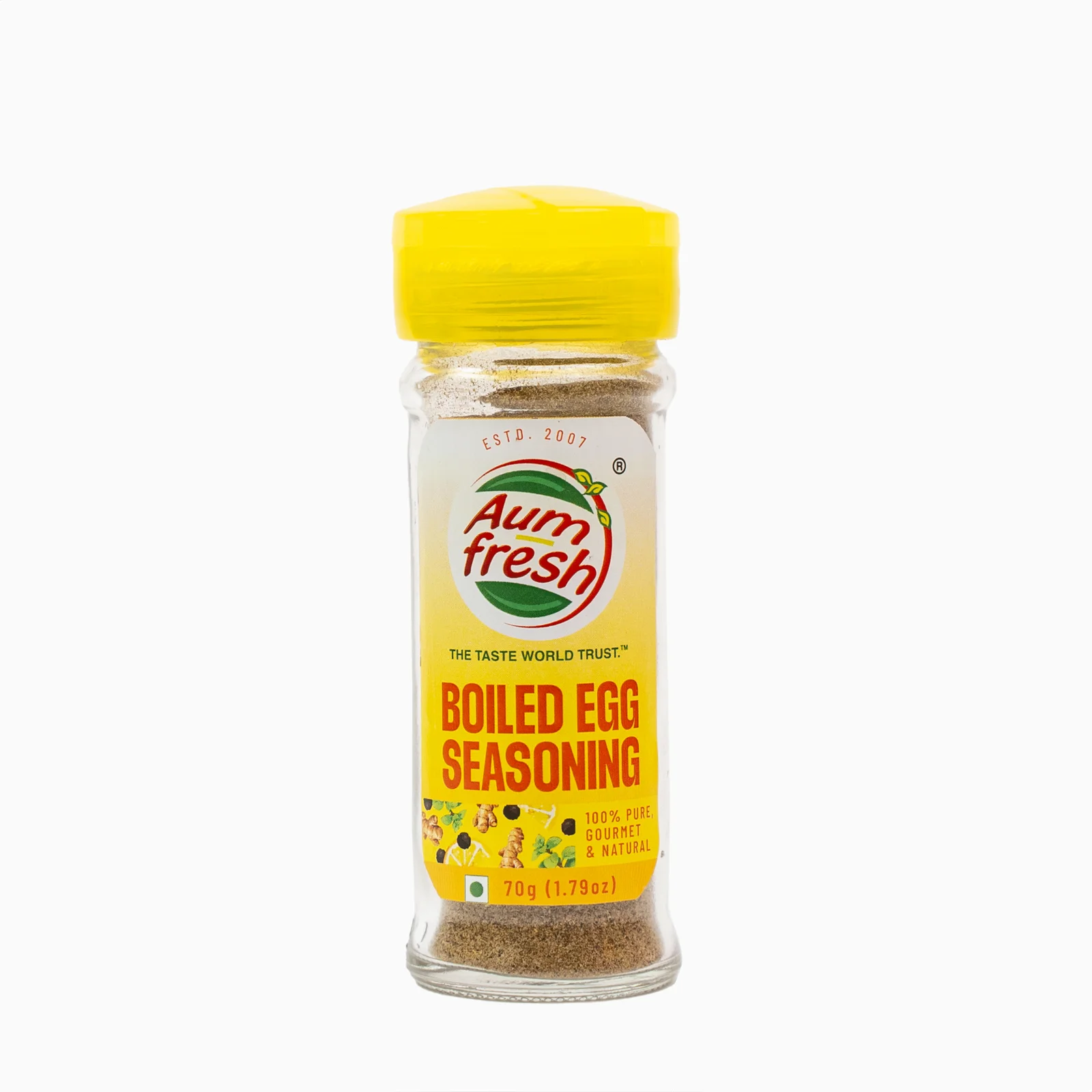 Boiled Egg Seasoning- No Additives, No Artificial Flavours &amp; Preservatives Free - Aum Fresh - 70gm