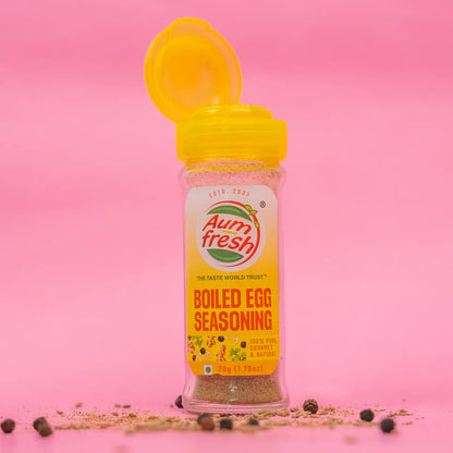 Boiled Egg Seasoning- No Additives, No Artificial Flavours &amp; Preservatives Free - Aum Fresh - 70gm