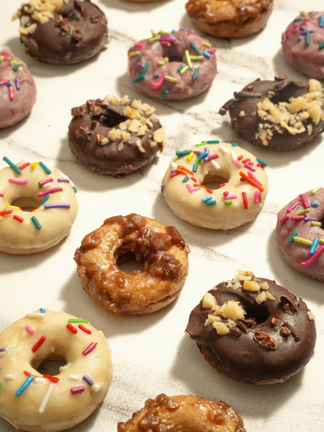 Rakhi Donut Box - Vegan Gluten Free &amp; Refined Sugar Free - Box of 4x4 Donuts