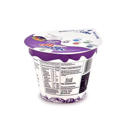 Yogurt | Mixed Berries (Made From A2 Milk) – Natural Sugar, 10.2gm Protein, Zero Preservatives, Fat Free &amp;amp; Lactose Free – Skyrrup – 100gm
