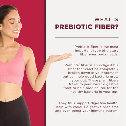Daily Fiber | 17 Superfoods - Plant Based Prebiotic Fiber Blend For Digestive Balance - Vanilla Berry Flavor - Vegan, Gluten Free, No Gmo, No Preservatives, Sugar Free &amp;amp; Helps Improve Digestion - Wellbeing Nutrition - (30 Serving) - 240gm
