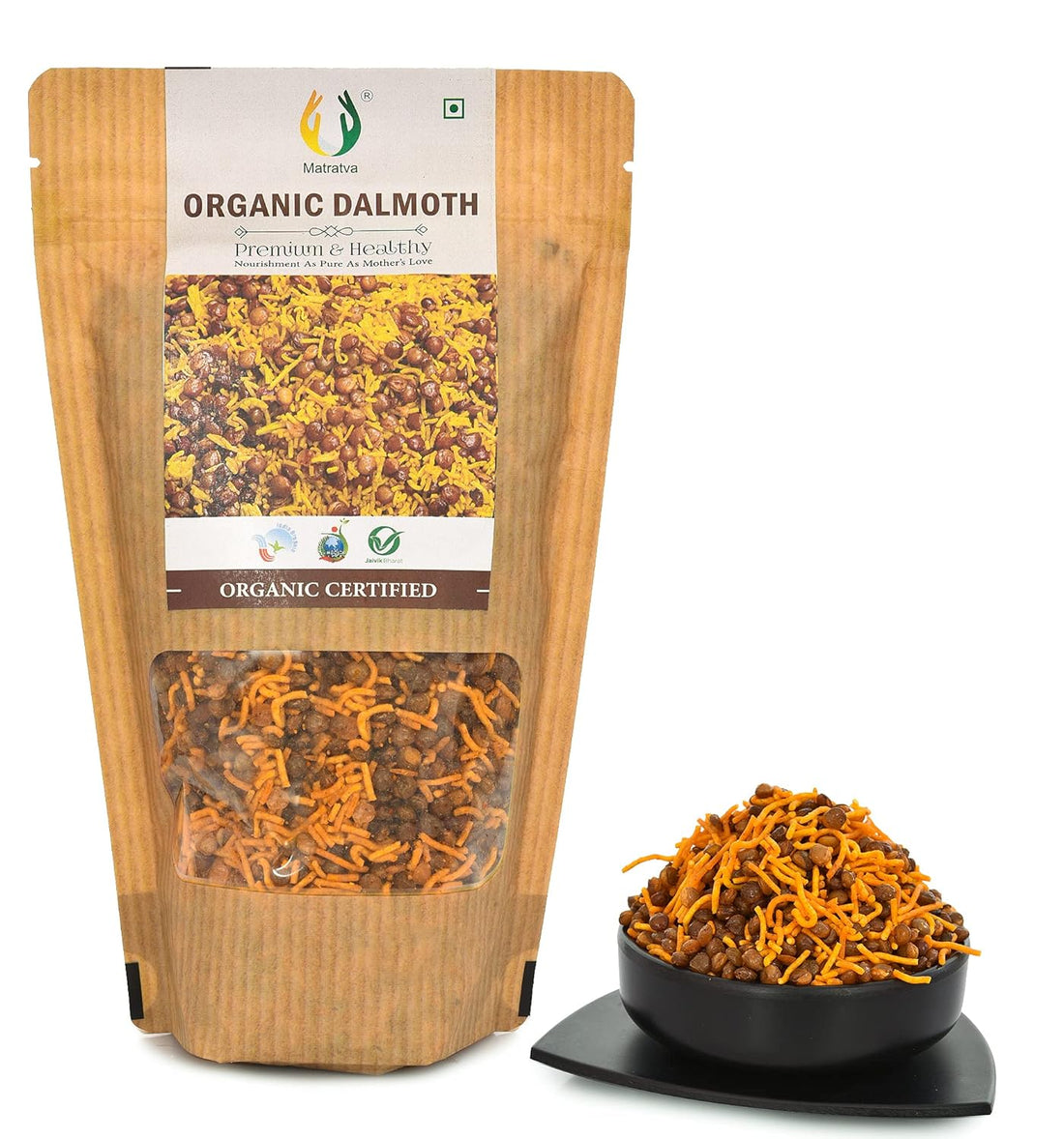 Namkeen | (Dalmoth) - Organic – No Colour, No Soda & Preservatives Free – Matratva – 250gm