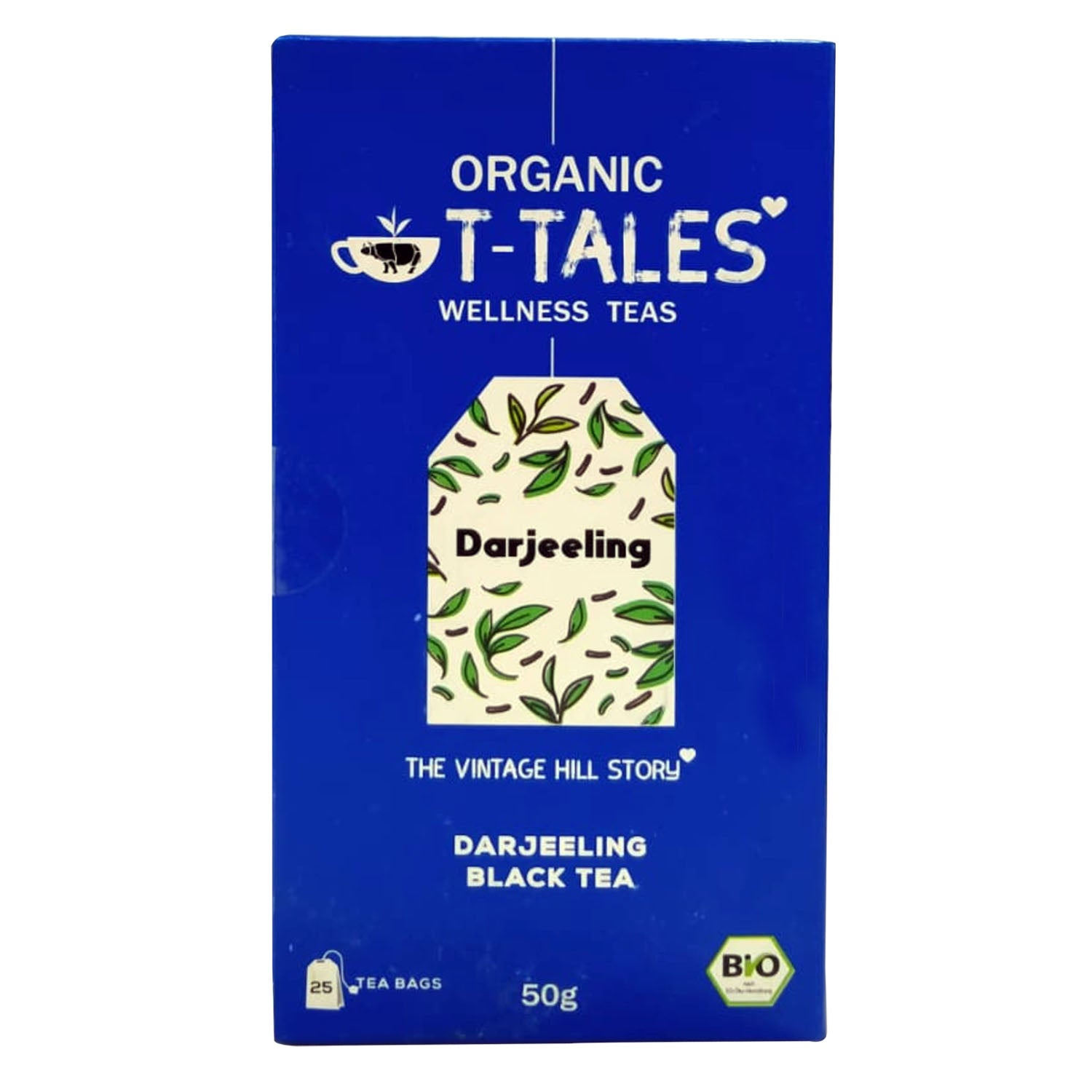 Tea | Organic Darjeeling Black Tea - Organic - T-Tales - 25 Tea Bag