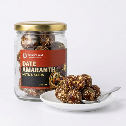 Ladoo | Date Amaranth Ladoo (Nut &amp; Seed) - Vegan, Gluten Free-No Preservatives – Nature&