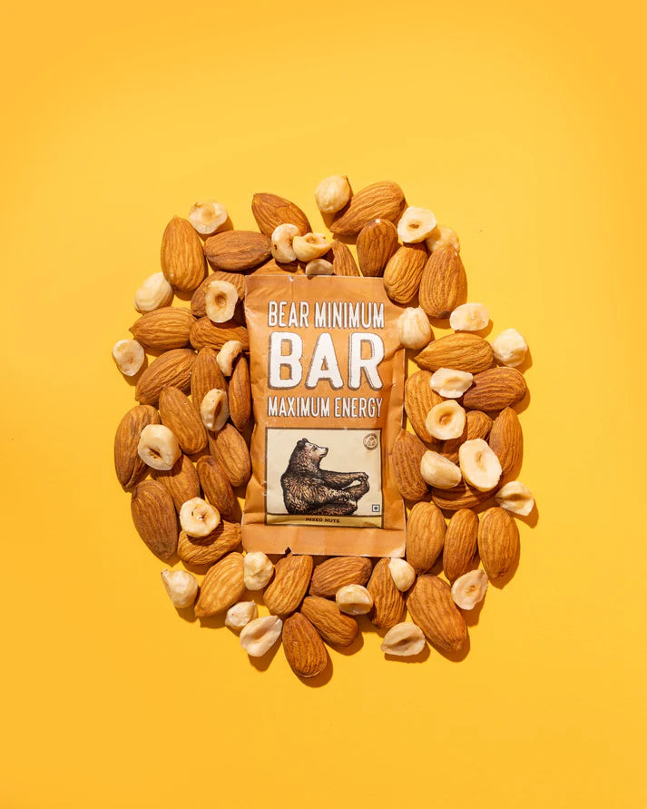 Bar | Date Energy Bars (Mix Nut) – No Additives & No Added Preservatives – Brawny Bear – 25gm