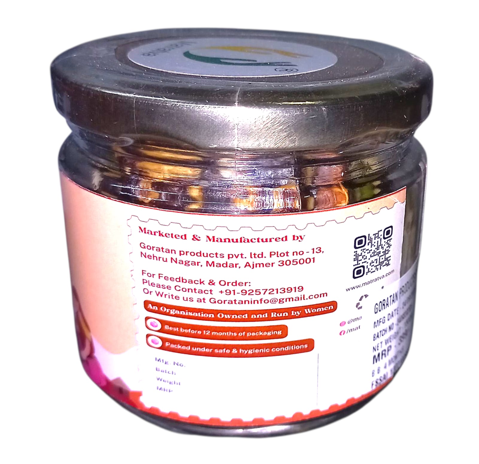 Barfi | Dates Barfi - Natural &amp; Sundry - Organic - Handmade - Sugar Free &amp; No Added Artificial Blinder - Matratva - 150gm