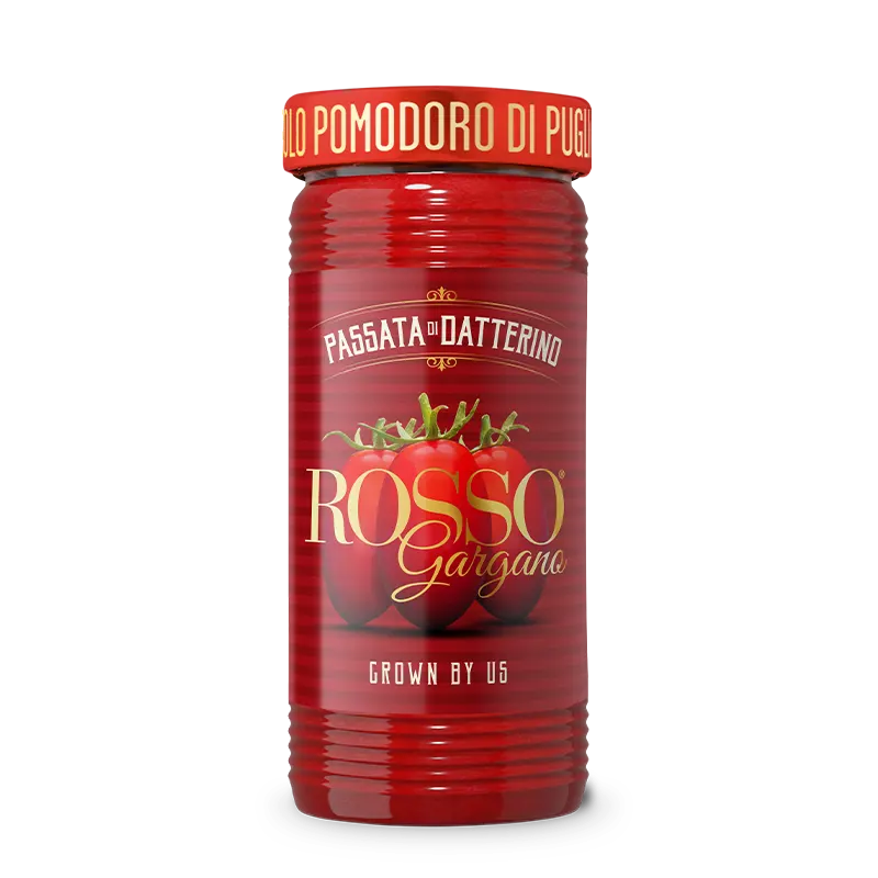 Puree | Datterino Tomato Puree - Italy - No Flavor &amp; No Added Preservatives -  Rosso Gargano - 290gm