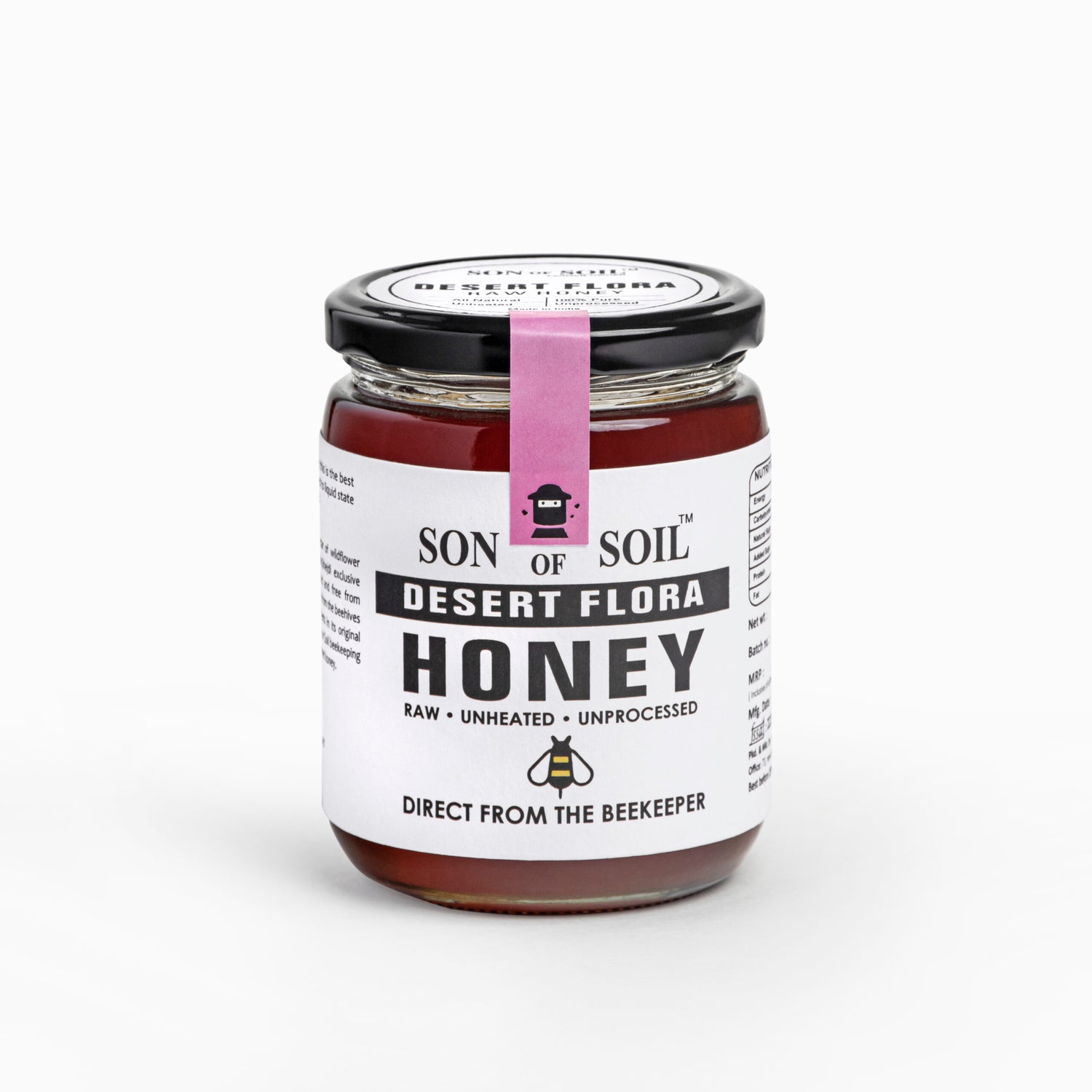 Honey | Dessert Of Flora - Raw - Unheated - Unprocessed - Son Of Soil - 665gm