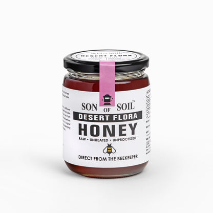 Honey | Dessert Of Flora - Raw - Unheated - Unprocessed - Son Of Soil - 665gm