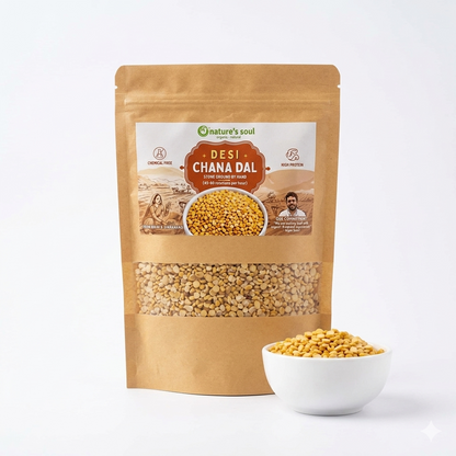 Dal | Desi Chana Dal  – Rich In High Protein-Chemical Free &amp; No Pesticides- Nature&