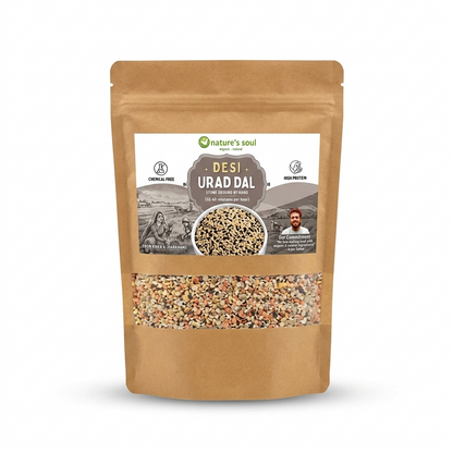 Dal | Desi Urad Dal - From Bihar &amp; Jharkhand  – Rich In High Protein-Chemical Free &amp; No Pesticides- Nature&