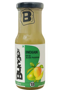 Iced Tea | Indian Desi Aam Panna (Made With Organic Ingredients) - Ready To Drink - Non Carbonated - No Added Colours &amp; No Added Preservatives - Bungee - 200ml