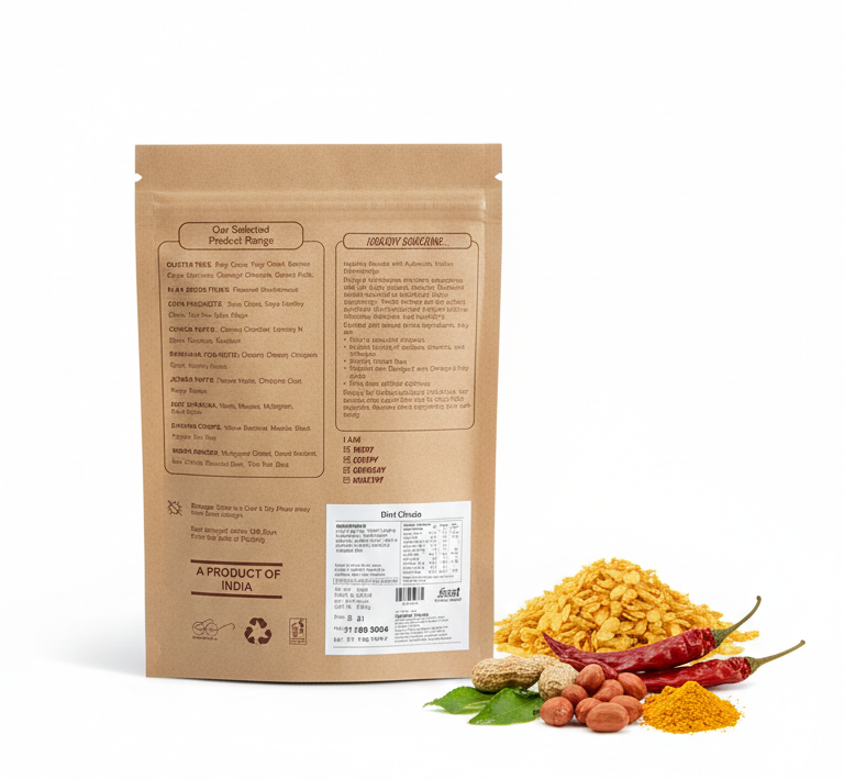 Diet Chivda | Rice Flakes Roasted - Gluten Free, Vegan- No Added Preservatives, Zero Cholesterol, No Trans Fat and No MSG  -  Healthy Delicacy - 260gm