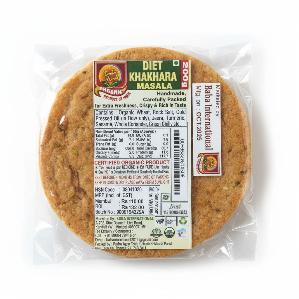 Diet Khakhara Masala – Baba Fresh – 200gm