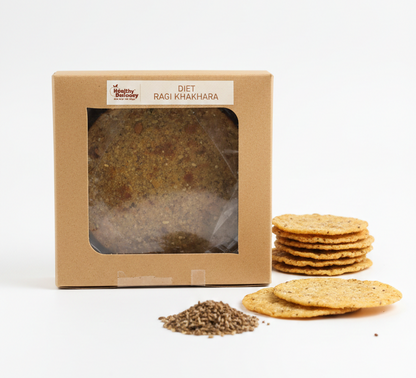 Khakhara | Diet Ragi Khakhara –No Trans Fat - Healthy Delicacy – 150gm