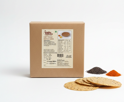 Khakhara | Diet Ragi Khakhara –No Trans Fat - Healthy Delicacy – 150gm