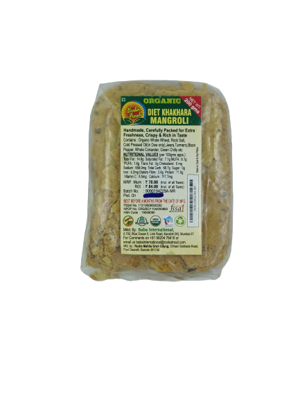 Khakhara | Diet Mangroli Khakhara – Baba Fresh – 200gm