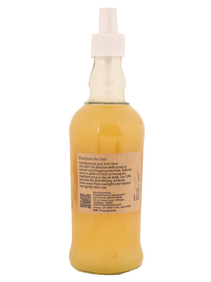 Disinfectant Spray | Bio Enzyme With Essential Oil - Natural - Plant Based, Non Toxic, Eco Friendly &amp;amp; Chemical Free - Praanapoorna - 300ml