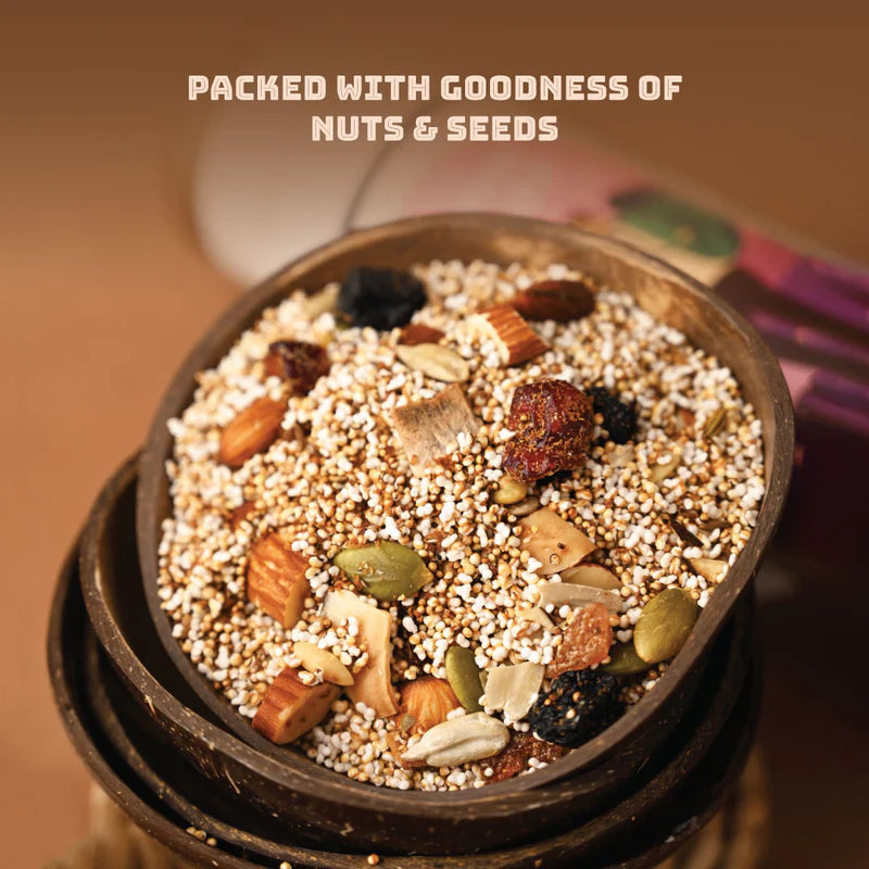 Mouth Freshener | Premium (Dry Fruit Millet) - Made With Premium And All Natural Ingredients - No Supari, No Preservatives &amp; No Artificial Flavour – Joyspoon – 100gm