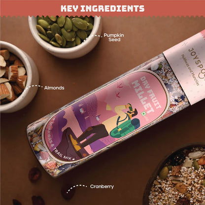 Mouth Freshener | Premium (Dry Fruit Millet) - Made With Premium And All Natural Ingredients - No Supari, No Preservatives &amp; No Artificial Flavour – Joyspoon – 100gm