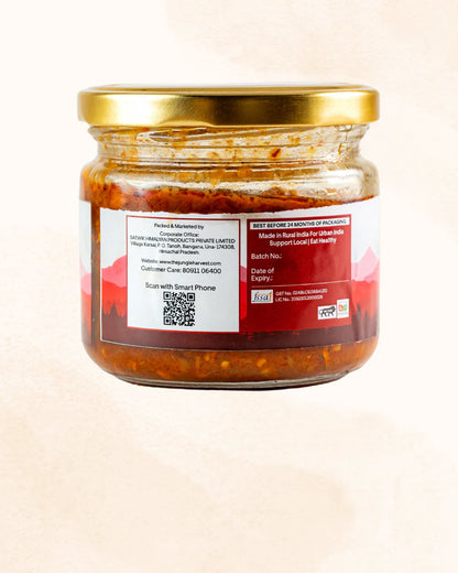 Pickle | Dry Fruit Pickle - 100% Natural And Pure -Nutrient-Rich Fusion, Antioxidant Power, Digestive Support- Chemical-Free Preparation , Preservatives Free - Jungle Harvest - 250gm
