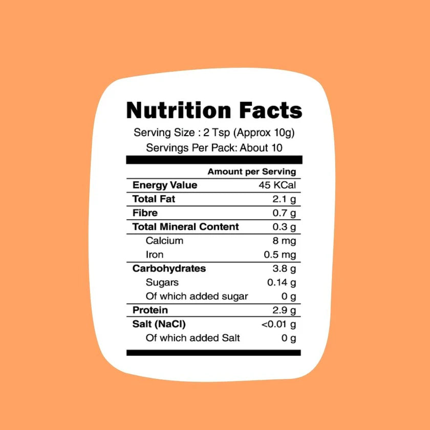 Dry Fruits &amp; Seeds Powder | Organic Dry Fruit &amp; Seeds Powder Blend of 7 Indian Super Foods – Vegan, Gluten Free, No Preservatives, No Artificial Flavours &amp; No Added Sugar – Early Foods – 100gm