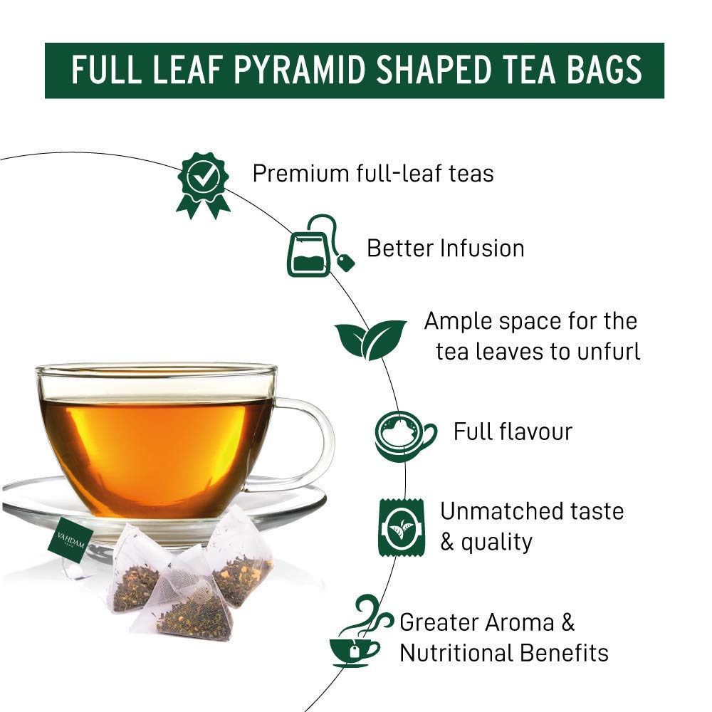 Earl Grey Black Tea – Vahdam – 15Tea Bags