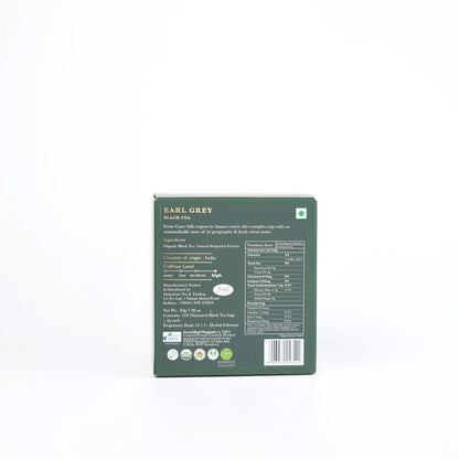 Tea | Earl Grey Tea (Black Tea) – USDA Organic - Luxmi Estates - 25 Tea Bags