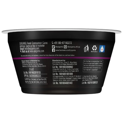 Yogurt | Mixed Berries Greek Yogurt - 15g Protein- No Added Sugar &amp; No Added Preservatives – Epigamia - 140gm