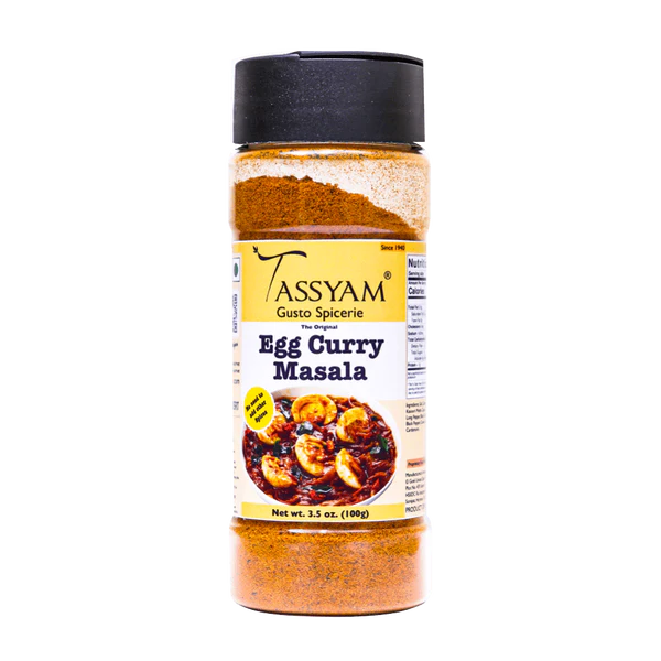Egg Curry Masala | USDA Organic - Tassyam Organics - 100gm