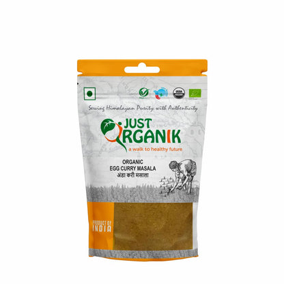 Curry Masala | Egg - USDA Organik - Pesticide Fre, Gmo Free &amp;amp; Chemical Free - Just Organik - 100gm