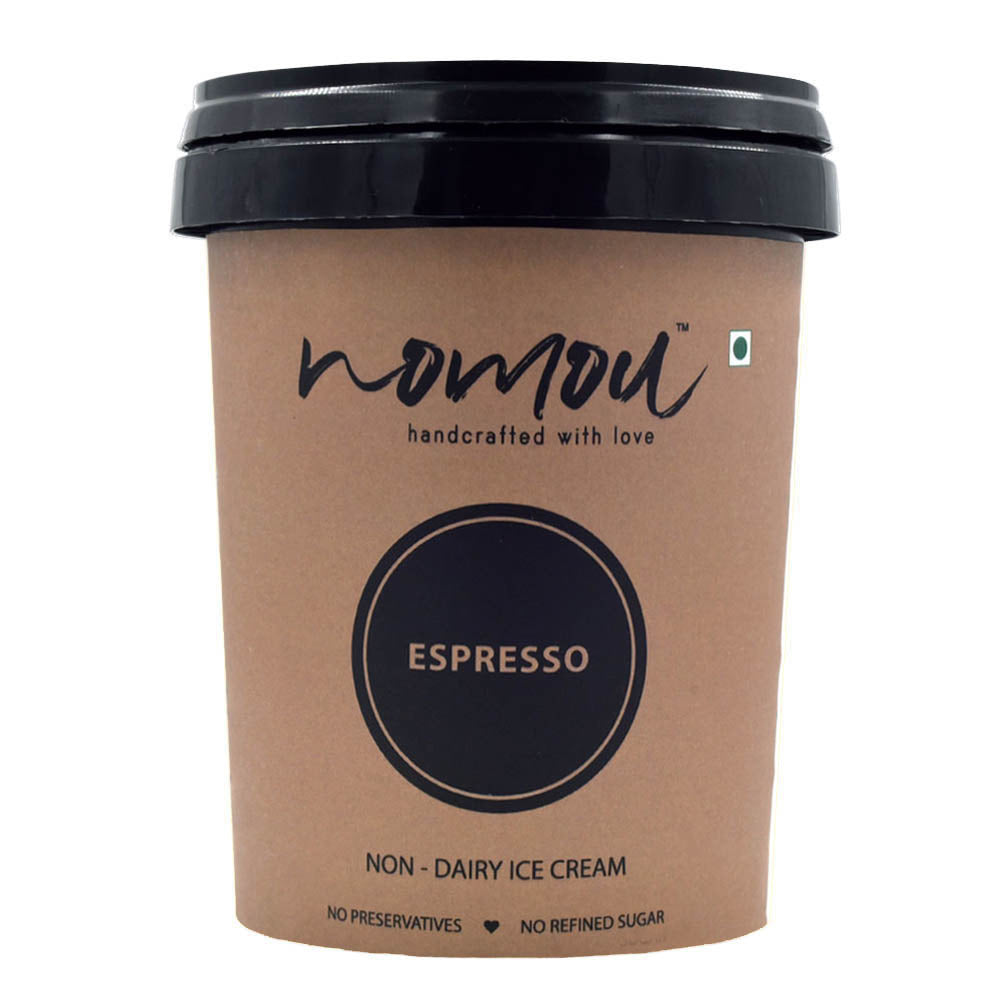 Gelato | Espresso Ice Cream - Vegan - Nomou - 500ml