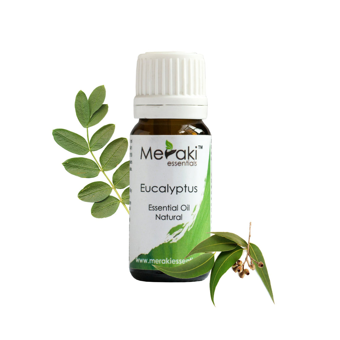Eucalyptus Natural Essential Oil (Eucalyptus Globulus) - Natural - Indian - Meraki Essentials – 10ml