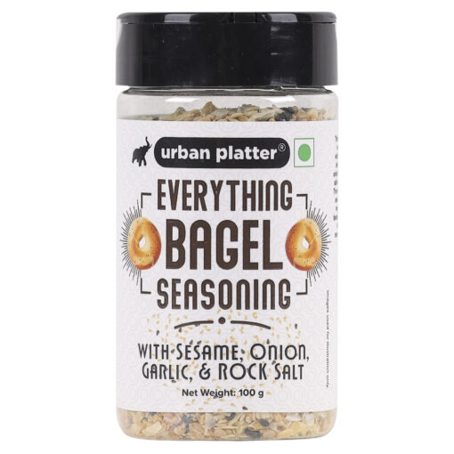 Seasoning | Everything Bagel Seasoning (With Sesame, Onion, Garlic & Sea Salt) - Shake, Sprinkle & Savour - Urban Platter - 100gm