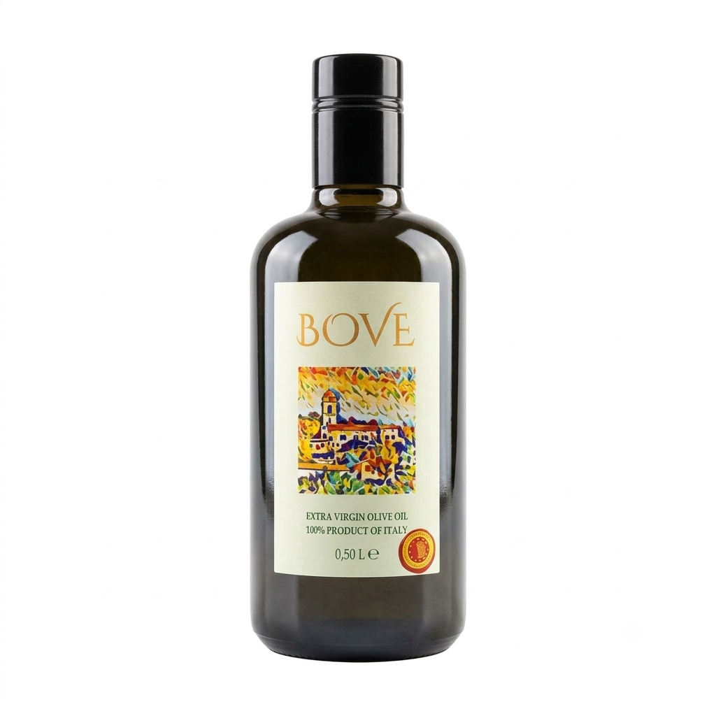 Olive Oil | Extra Virgin Olive Oil -100% Product of Italy - Bove -500ml