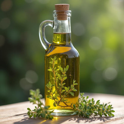 Infused Oil | Extra Virgin Olive Oil with Oregano - Cold Pressed - Nature&