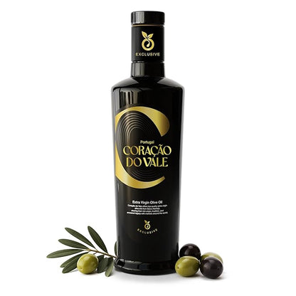 Olive Oil | Early Harvest Extra Virgin Olive Oil-Cold Pressed-Rich in Antioxidants &amp; Vitamin E- Free From Argemone Oil - Coracao Do Vale 500ml