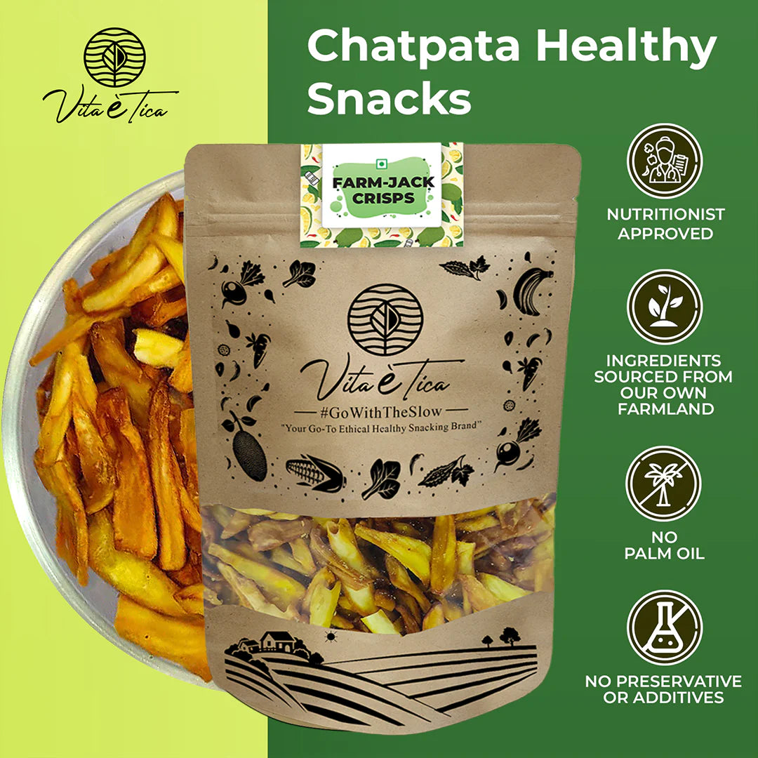 Chips | Farmjack Crisps (Jackfruit Chips) - Baked - Chef&