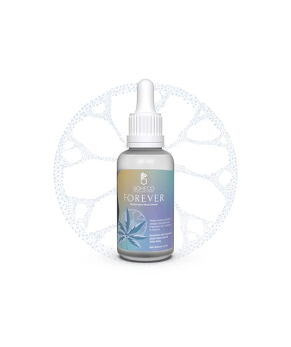 Face Serum | Forever (Restorative) - Improves Skin Radiance And Texture, Helps Reduce Wrinkles &amp;amp; Deeply Hydrates Skin - Vegan, Non Gmo, Non Toxic &amp;amp; Rooted In Ayurveda - Boheco Life - 30ml