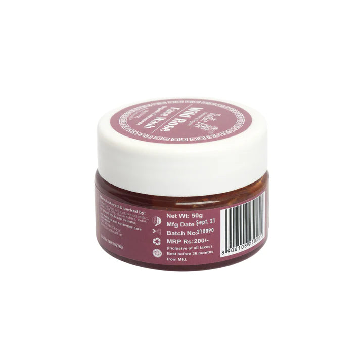 Face Wash | Wild Rose (Concentrate) – For Normal Skin - Organic – Vegan, No Added Preservatives &amp;amp; Sulphates Free – Rustic Art – 50gm