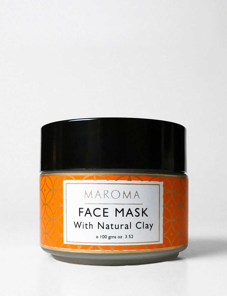 Face Mask | With Natural Clay - 100% Natural - Maroma - 100gm