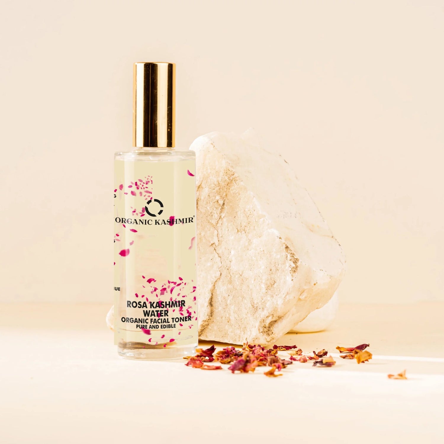 Rose Water | Kashmir - Facial Toner Pure And Edible - Organic - Cruelty Free - Organic Kashmir - 120ml