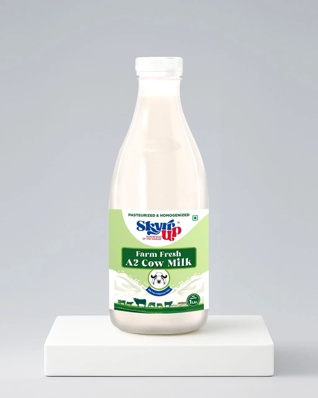 Milk | Farm Fresh A2 Cow Milk -Pasteurized &amp; Homogenized - SkyrrUp - 1000ml