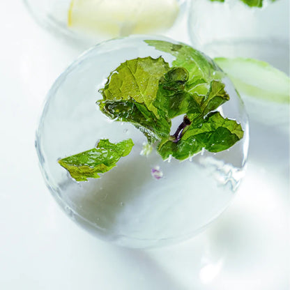 Ice | Feeling Fancy Moon Balls Party Ice - Maxium Chilling, Minimum Dilution- Ice For Human Consumption- Precision Cut- Pure Hygienic, Slow Melting-RO Water UV 100% Untouched- Nature&