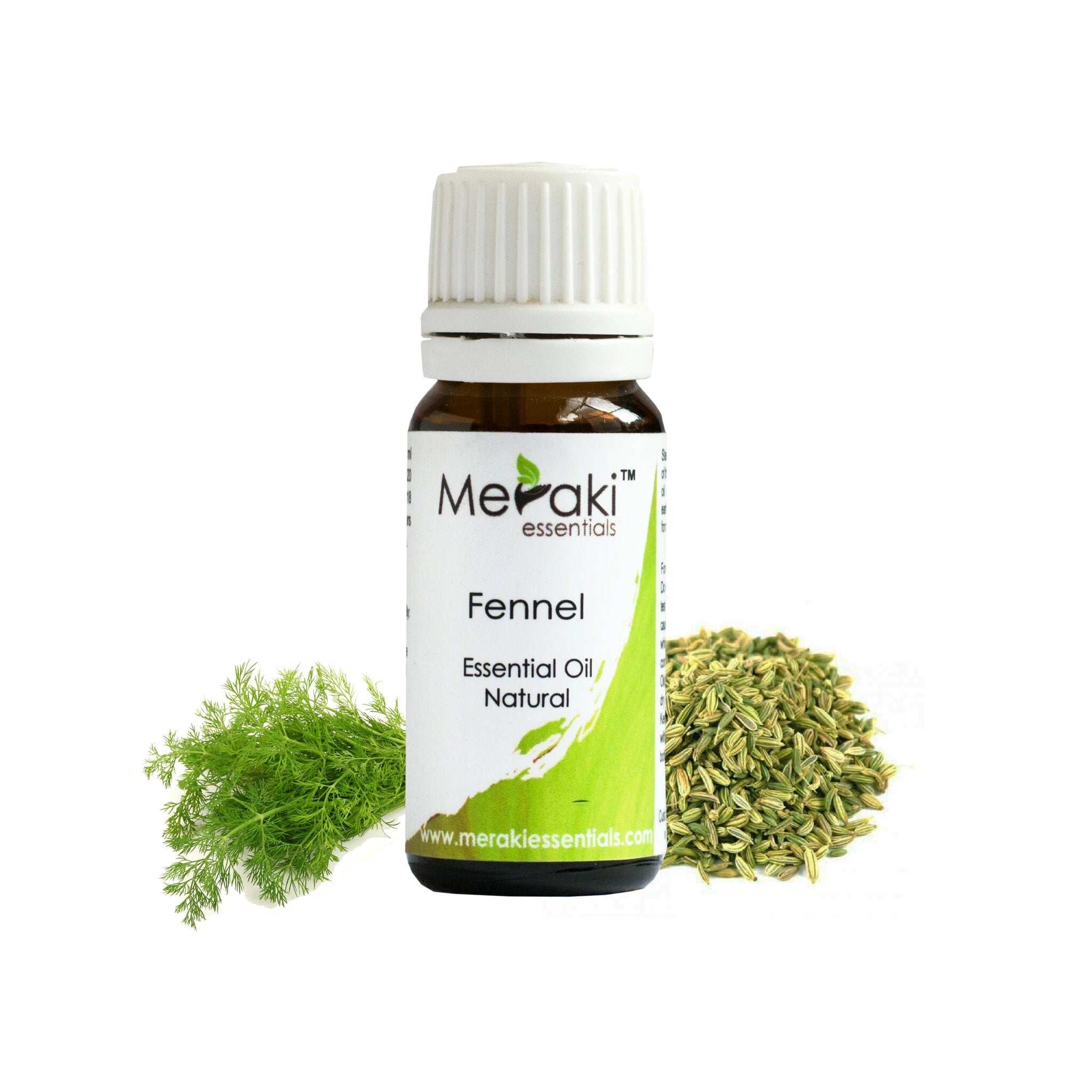 Fennel Essential Oil (Foeniculum Vulgare) - Natural - Indian - Meraki Essentials – 10ml